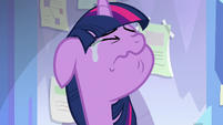 Twilight Sparkle starting to cry S9E25