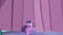 Twilight standing near the Crystalling curtain S6E1