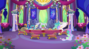 Celestia and dinner guests continue to wait S6E6