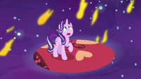 Embers rain down around Starlight Glimmer S7E10