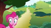 Pinkie Pie "She's not quite as fast as me" S4E18