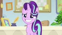 Starlight looking kind of embarrassed S9E20