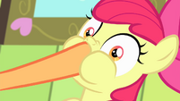 Apple Bloom interrupted from singing S4E17