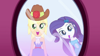 Applejack pleasantly surprised SS1