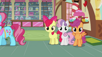 CMC somepony watching S2E17