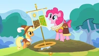 In the name of the earth ponies, I call this place... Dirtville! I mean... Earth!