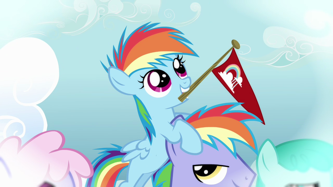 my little pony friendship is magic rainbow dash filly sonic rainboom