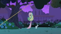 Fluttershy trapped in her trap S1E26