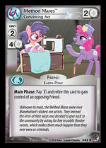 #43 (R): Method Mares, Convincing Act