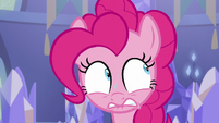 Pinkie sweating and eyes darting S5E19