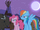Rainbow Dash, Pinkie Pie, and Spike looking worried S01E21.png
