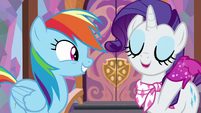 Rarity -at the drop of a fabulous hat!- S8E17