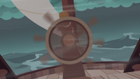 Ship steering wheel spins out of control S6E22