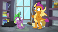 Spike overcome with indigestion again S8E11
