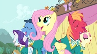 Fluttershy and the Ponytones S4E14