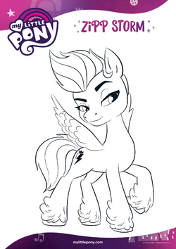 My Little Pony New Generation coloring pages