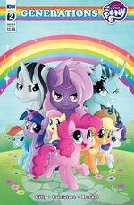 MLP Generations issue 2 cover B