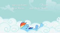 Rainbow Dash cloud backstroke S2E8