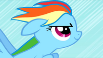 Rainbow Dash prepares for the Sonic Rainboom S01E16