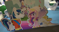 Shining Armor and Princess Cadance display