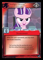Starlight Glimmer, Exposed Inequality card MLP CCG