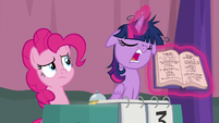 Twilight enunciating -disqualification- S9E16