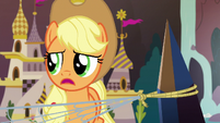 Applejack "we promise we'll let y'all out" S9E2