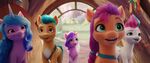 MLP G5 Facebook - Main ponies enter Izzy's house