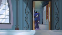 Princess Luna in the door frame S4E19