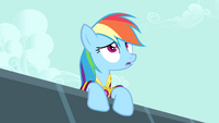 Rainbow Dash sighing, S4E23