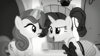 Rarity "Because it was somepony famous?" S5E15