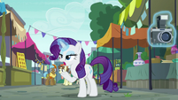 Rarity --then you fire off your party cannon-- S6E3