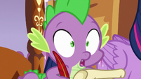 Spike in complete disbelief S6E22