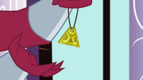 Tirek's token of "loyalty" to Discord.