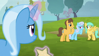 Trixie notices ponies whispering S6E6