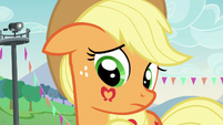 Applejack with hoofsies S5E24