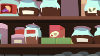 Box of ginseng tea on the store shelf S7E12