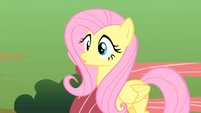 Fluttershy hears Rarity's cat S1E17