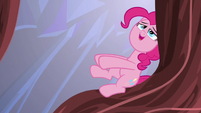 Pinkie Pie falling over with relief S5E19