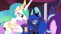 Princess Celestia "I haven't had an easy day" S7E10