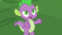 Spike "I'm not gonna eat it!" S9E23