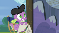 Spike smiling S4E21