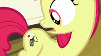 Apple Bloom with pest pony cutie mark S5E04