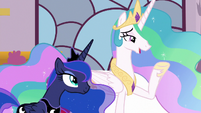 Celestia -will you stay here and teach magic- S7E26