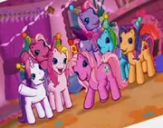 Pinkie Pie und ihre Freundinnen