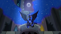 Nightmare Moon cackles under the moon S04E01