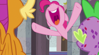 Pinkie "totally up for some shouting!" S8E11