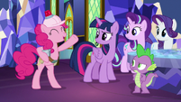 Pinkie Pie "expand the throne room" S8E1