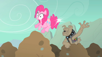 Pinkie Pie spot elastic tail snap S01E19