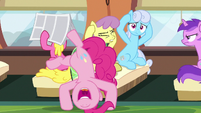 Pinkie still doing cartwheels S7E4